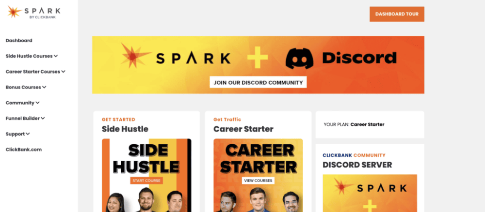 spark by clickbank review